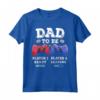 Dad To Be Pregnancy Announcement Gamer Father Level Unlocked Maglietta - Funny Video Game Lover Gift for New Dad - Father's Day Idea