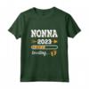 NONNA 2023 LOADING - Maglietta Regalo Divertente per Futura Nonna del 2023 - Design Originale per la Nascita di un Nipote
