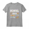 NONNA 2023 LOADING - Maglietta Regalo Divertente per Futura Nonna del 2023 - Design Originale per la Nascita di un Nipote