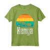 Esplora il Kenya al Tramonto - Maglietta Retrò Safari per Amanti della Fauna Selvatica - Ideale come Regalo per Chi Ama Viaggiare