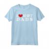 I Love Hot Dads - Maglietta Amo Papà Caldo - Design Vintage per un Regalo Divertente