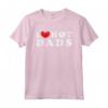 I Love Hot Dads - Maglietta Amo Papà Caldo - Design Vintage per un Regalo Divertente