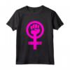 Simbolo del Femminismo - Maglietta con Design Divertente - Ideale Regalo per Amanti del Femminismo