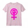 Simbolo del Femminismo - Maglietta con Design Divertente - Ideale Regalo per Amanti del Femminismo