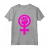 Simbolo del Femminismo - Maglietta con Design Divertente - Ideale Regalo per Amanti del Femminismo