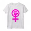 Simbolo del Femminismo - Maglietta con Design Divertente - Ideale Regalo per Amanti del Femminismo