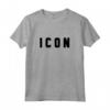 Cool ICON Design - Semplice Word Trendy ICON Maglietta - Fashionable Streetwear for Trendsetters
