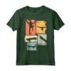 Skater Skateboard Stunt - Maglietta Vintage per Ragazzi e Bambini - Ideale per Compleanno o Natale