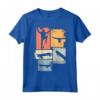 Skater Skateboard Stunt - Maglietta Vintage per Ragazzi e Bambini - Ideale per Compleanno o Natale