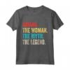 Nome Ariana La Donna Il Mito E La Leggenda - T-shirt Personalizzata per un Regalo di Compleanno Unico - Design Divertente