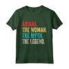Nome Ariana La Donna Il Mito E La Leggenda - T-shirt Personalizzata per un Regalo di Compleanno Unico - Design Divertente