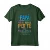 Migliore Papa - Divertente Maglietta per la Festa del Papà - Ideale per Compleanno di Figlio, Figlia, Figli, Fratelli