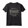 Made In 1968 Built Like A Tank - Maglietta Militare Vintage per Compleanno - Ideale per Allenamento o Sollevamento Pesi