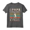 Paddle Tennis Giocatori Di Padel Papà Maglietta - Ideale Regalo per Appassionati di Padel - Design Divertente per Papà Sportivi