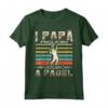 Paddle Tennis Giocatori Di Padel Papà Maglietta - Ideale Regalo per Appassionati di Padel - Design Divertente per Papà Sportivi