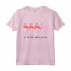 Shirtzshop - Maglietta Fenicottero LGBT a Maniche Corte - Sostieni i Diritti LGBTQ+ con Stile - Ideale per Feste e Regali