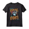 Il Boss Finale - Funny Gorilla Pro RPG Gamer Final Boss Player Maglietta - Ideale per Videogiochi e Fanatici del Gaming