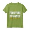 Funny MOBILI DESIGNER Queen Maglietta - Regalo Divertente per Natale o Occasioni Speciali - Ideale per Donne, Ragazze e Familiari