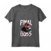 Donna Il Boss Finale - Funny Gorilla Pro RPG Gamer Maglietta - Ideale per Appassionati di Videogiochi e Sviluppatori - Design Unico per Nerd Console e Computer