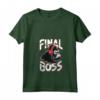 Donna Il Boss Finale - Funny Gorilla Pro RPG Gamer Maglietta - Ideale per Appassionati di Videogiochi e Sviluppatori - Design Unico per Nerd Console e Computer