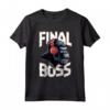 Il boss finale Funny Gorilla Pro RPG Gamer Final Boss Player Maglietta - Perfetta per Videogiochi e Conventi da Gioco - Ideale come Regalo per Natale o Compleanno