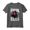 Il boss finale Funny Gorilla Pro RPG Gamer Final Boss Player Maglietta - Perfetta per Videogiochi e Conventi da Gioco - Ideale come Regalo per Natale o Compleanno
