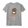 Disordinato Chignon Spooky Mobili Designer Donne Halloween Maglietta - Costume unico per la festa di Halloween - Acquista online