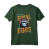 Il Boss Finale Funny Gorilla Pro RPG Gamer - Maglietta Player - Perfetta per Nerd del Gaming e Sviluppatori di Videogiochi