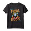 Il boss finale - Funny Gorilla Pro RPG Gamer Final Boss Player Maglietta - Ideale per appassionati di giochi retrò e moderni