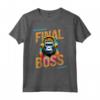 Il boss finale - Funny Gorilla Pro RPG Gamer Final Boss Player Maglietta - Ideale per appassionati di giochi retrò e moderni