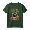 Il boss finale - Funny Gorilla Pro RPG Gamer Final Boss Player Maglietta - Ideale per appassionati di giochi retrò e moderni