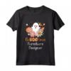 Favoloso Designer di Mobili Boo Funny Halloween Maglietta - Costume Halloween Unico per Feste e Ufficio