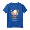 Favoloso Designer di Mobili Boo Funny Halloween Maglietta - Costume Halloween Unico per Feste e Ufficio