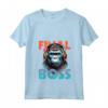 Donna Il boss finale Funny Gorilla Pro RPG Gamer Final Boss Player Maglietta con Collo a V - T-shirt Gamer divertente per gli amanti dei giochi retro e moderni
