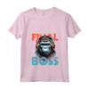 Donna Il boss finale Funny Gorilla Pro RPG Gamer Final Boss Player Maglietta con Collo a V - T-shirt Gamer divertente per gli amanti dei giochi retro e moderni