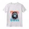 Donna Il boss finale Funny Gorilla Pro RPG Gamer Final Boss Player Maglietta con Collo a V - T-shirt Gamer divertente per gli amanti dei giochi retro e moderni