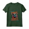 Donna Il boss finale - Funny Cat Pro RPG Gamer Final Boss Player Maglietta con Collo a V - Ideale per Nerd del Gaming e Sviluppatori di Videogiochi