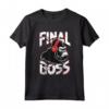 Il Boss Finale Funny Gorilla Pro RPG Gamer Final Boss Player Maglietta - Ideale per Natale, Compleanno e Ringraziamento