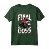 Il Boss Finale Funny Gorilla Pro RPG Gamer Final Boss Player Maglietta - Ideale per Natale, Compleanno e Ringraziamento