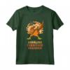 Dabbing Turchia Mobili Designer Divertente Ringraziamento Maglietta - Gobble Squad Design per la Festa del Ringraziamento - Ideale per Celebrazioni Autunnali