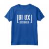 UI UX Designer User Interface Designer Coding Maglietta - Design, Code, Repeat - Ideale per Programmatori UX/UI