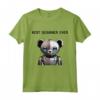 Graphic Designer Shirt Robot Tshirt per Artista Web Art UX T Maglietta - Creativity is Intelligence Having Fun - Regalo Creativo per Designer e Artisti