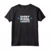 Maglietta da uomo 'Every Pixel Counts' Graphic Designer - Ideale regalo per Creative Professionisti - T-shirt Pixel Art Divertente