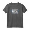 Maglietta da uomo 'Every Pixel Counts' Graphic Designer - Ideale regalo per Creative Professionisti - T-shirt Pixel Art Divertente