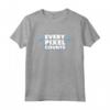 Maglietta da uomo 'Every Pixel Counts' Graphic Designer - Ideale regalo per Creative Professionisti - T-shirt Pixel Art Divertente