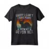Sorry I Can't I Have Plans With My Devon Rex Cat Maglietta - Design Unico per Proprietari di Gatti Devon Rex - Ideale come Regalo per Amanti dei Gatti
