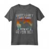Sorry I Can't I Have Plans With My Devon Rex Cat Maglietta - Design Unico per Proprietari di Gatti Devon Rex - Ideale come Regalo per Amanti dei Gatti
