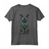 Mandala Art Devon Rex Pixie Cats Maglietta - Ideale per Proprietari di Gattini Devon Rex - Leggera e Taglio Classico