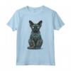 Mandala Art Devon Rex Pixie Cats Maglietta - Ideale per Proprietari di Gattini Devon Rex - Leggera e Taglio Classico