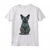 Mandala Art Devon Rex Pixie Cats Maglietta - Ideale per Proprietari di Gattini Devon Rex - Leggera e Taglio Classico